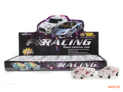 B/O FLASHING CAR W/3 BATTERIES.12PCS/BOX