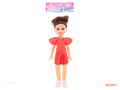 14''EMPTY BODY FASHION DOLL W/MUSIC