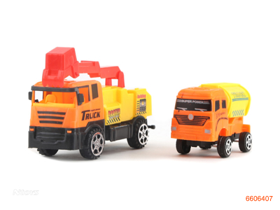 P/B CONSTRUCTION ENGINE AND FREE WHEEL CONSTRUCTION TRUCK