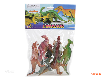 6INCH DINOSAUR.12ASTD