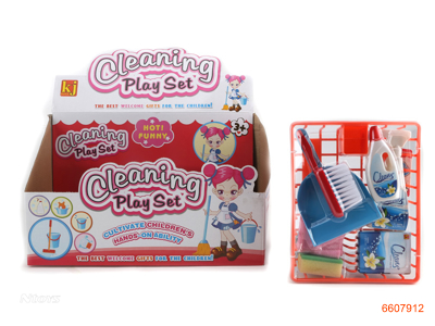 CLEAN SET.1PCS/PVC/C,6PVC/C/DISPLAY BOX