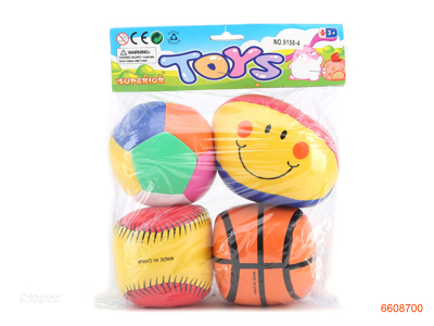 4''BALL 4PCS