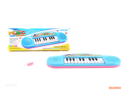 ELECTRIC KEYBOARD W/O 3AA BATTERIES.2COLOUR