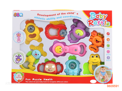 BABY RATTLE.9PCS