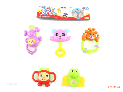 BABY RATTLE.5PCS