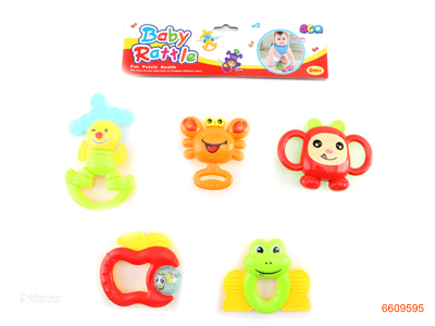 BABY RATTLE.5PCS