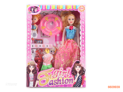 11''EMPTY BODY FASHION DOLL SET