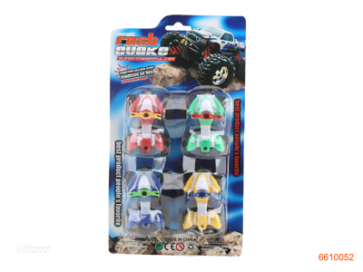 P/B CAR.6PCS.4COLOUR