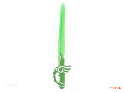 60CM B/O FLASHING SWORD W/LIGHT/PROJECTION/MUSIC W/O 3AA BATTERIES