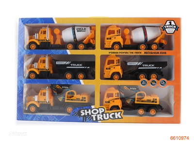 F/P CONSTRUCTION ENGINE 6PCS