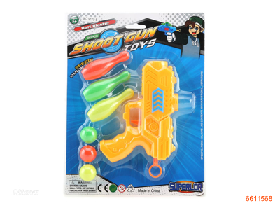 PINGPONG GUN W/BOWING.3COLOUR