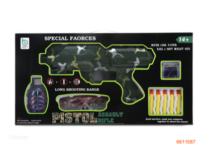 PAINTBALL GUN W/3*AG13 BATTERIES