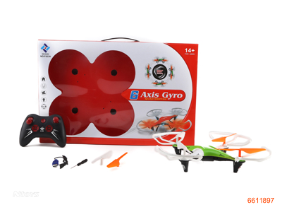 2.4G R/C AIRCRAFT W/3.7V530MAH BATTERIES IN BODY W/O 4AA BATTERIES IN CONTROLLER
