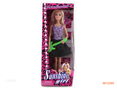 11''SOLID BODY FASHION DOLL