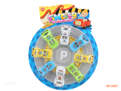 P/B CAR.8PCS.2ASTD.4COLOUR