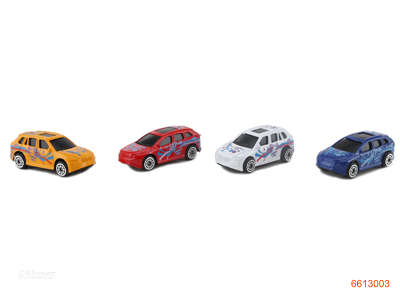 FREE WHEEL DIE-CAST CAR.4COLOUR