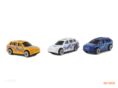 FREE WHEEL DIE-CAST CAR.3COLOUR