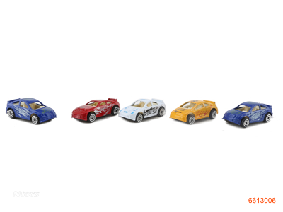 FREE WHEEL DIE-CAST CAR.5COLOUR