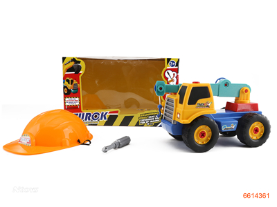 ASSEMBLING CONSTRUCTION TRUCK