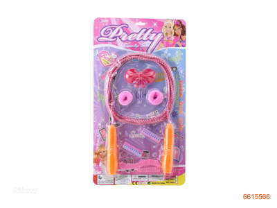 JUMPING ROPE W/BEAUTY SET