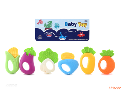 BABY RATTLE 6PCS 2COLOURS