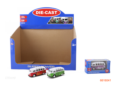 1:55 PULL BACK DIE-CAST CAR,1PCS/WINDOW BOX,36WINDOW BOX/DISPLAY BOX.3ASTD