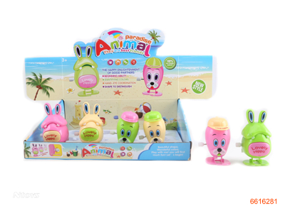 WIND UP ANIMALS.12PCS/BOX.2ASTD