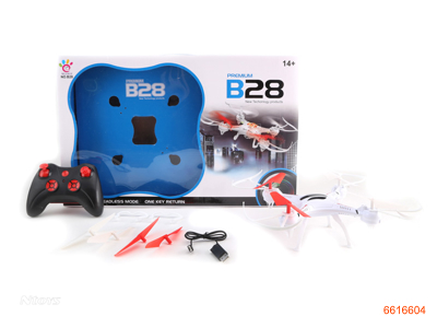 4 AXIS R/C AIRCRAFT W/3.7V BATTERIES IN BODY W/O 4AA BATTERIES IN CONTROLLER