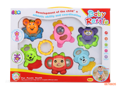 BABY RATTLE.7PCS