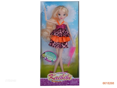 11''SOLID BODY FASHION DOLL 2ASTD