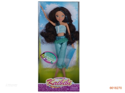 11''SOLID BODY FASHION DOLL 2ASTD