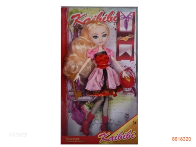 11''SOLID BODY FASHION DOLL 2ASTD