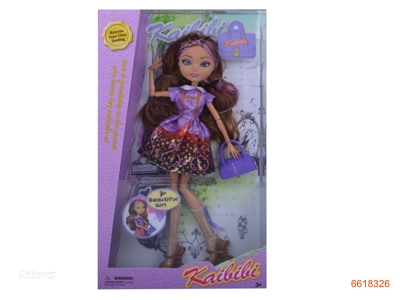 11''SOLID BODY FASHION DOLL 2ASTD