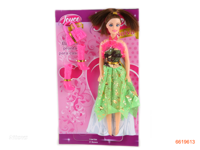 11''EMPTY BODY FASHION DOLL SET