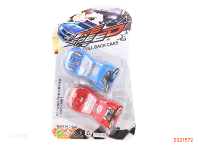 P/B RACE CAR.2PCS.2ASTD.4COLOUR