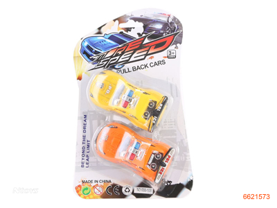 P/B POLICE CAR.2PCS.2ASTD.4COLOUR