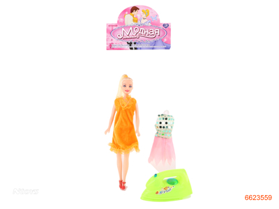 EMPTY BODY FASHION DOLL SET