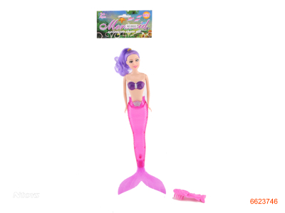 SOLID BODY FASHION DOLL W/LIGHT.3COLOUR