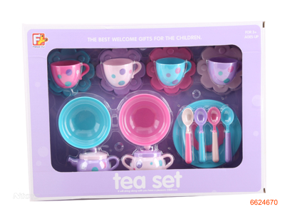 TEA SET.17PCS