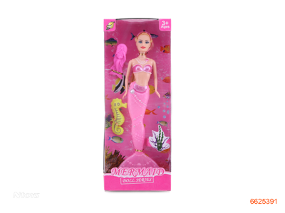 11''SOLID BODY FASHION DOLL SET W/LIGHT