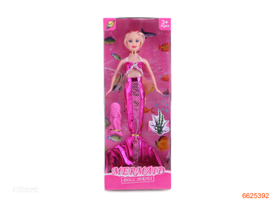 11''SOLID BODY FASHION DOLL SET