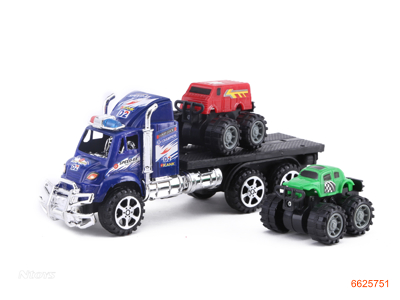 F/P CAR W/3PCS FREE WHEEL CAR