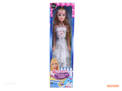 28''EMPTY BODY FASHION DOLL W/LIGHT/MUSIC