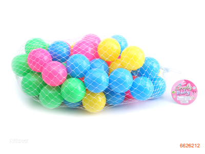 6CM BALLS.50PCS.4COLOUR