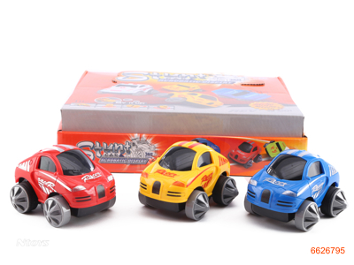 F/P CAR,6PCS/BOX.3COLOUR