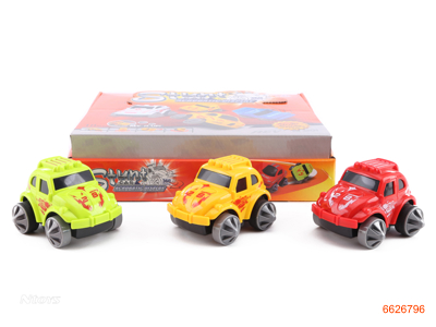 F/P CAR.6PCS/BOX.3COLOUR