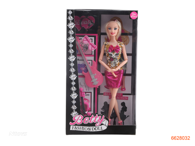 11''SOLID BODY FASHION DOLL SET