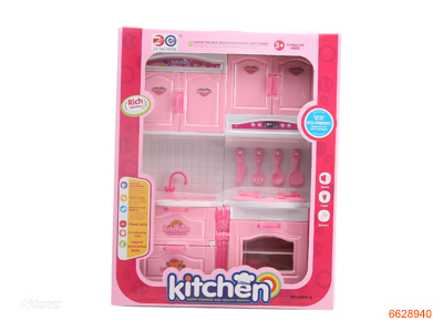 KITCHEN SET W/LIGHT/MUSIC