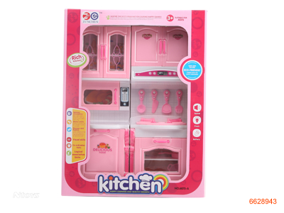 KITCHEN SET W/LIGHT/MUSIC