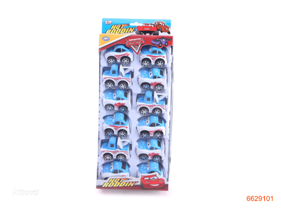 P/B CAR.12PCS.4ASTD.4COLOUR